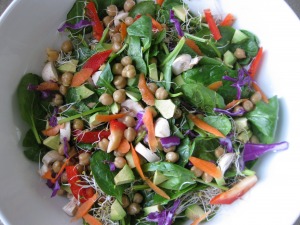 superfood sprouts salad