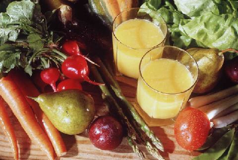 Juices can deliver a whopping great punch of valuable nutrients and enzymes into your body quickly and easily