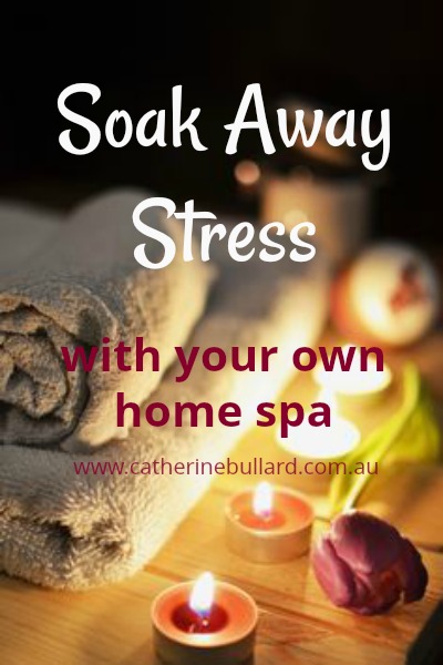 reduce stress with DIY home bath products