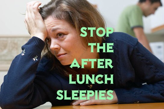 after lunch sleepies