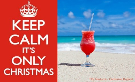 keep calm it's only christmas