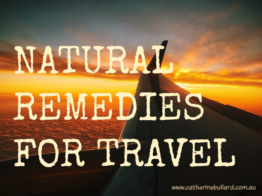 natural remedies for travel