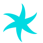 turquoise star